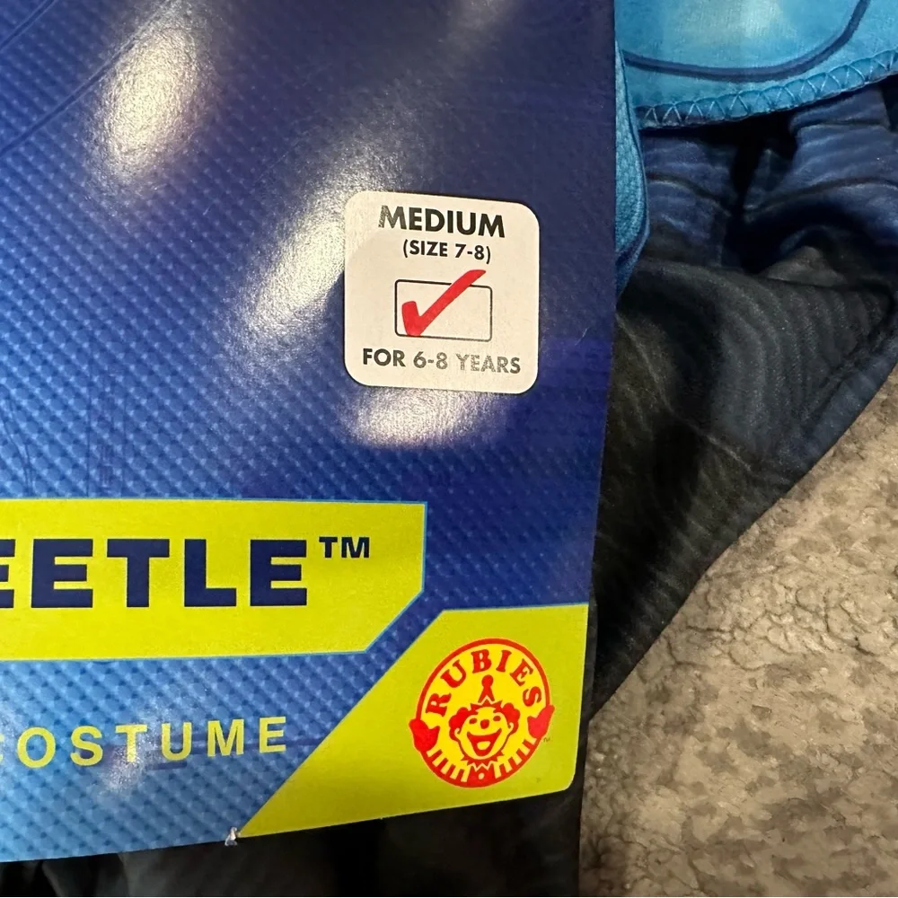 Blue Beetle costume 7-8